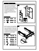 Предварительный просмотр 4 страницы SEI Donavan FA966100TX Assembly Instruction Manual