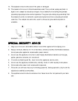 Preview for 4 page of SEI FA515500 User Operating Manual