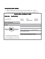 Preview for 12 page of SEI FA515500 User Operating Manual