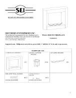 SEI FA580600TX Instruction Sheet preview