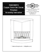 Preview for 1 page of SEI FA583500TX Assembly Instruction Manual