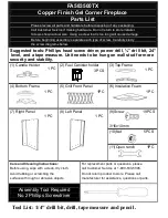 Preview for 2 page of SEI FA583500TX Assembly Instruction Manual