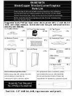 Preview for 2 page of SEI FA583700TX Assembly Instruction Manual