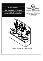 Preview for 1 page of SEI FA584800TX Assembly Instruction Manual