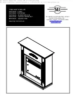 SEI FA8547AO Assembly Instructions Manual preview