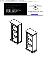 Предварительный просмотр 8 страницы SEI FA8547AO Assembly Instructions Manual