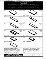 Предварительный просмотр 10 страницы SEI FA8547AO Assembly Instructions Manual