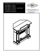 Preview for 1 page of SEI FA874900TX Assembly Instructions Manual