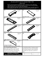 Preview for 3 page of SEI FA874900TX Assembly Instructions Manual