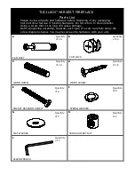 Preview for 2 page of SEI FA927500TX Assembly Instruction Manual