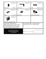 Preview for 3 page of SEI FA982500TX Assembly Instructions Manual