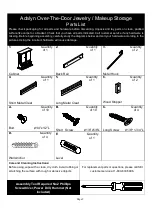 Preview for 2 page of SEI HZ640500TX Assembly Instructions Manual