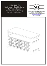 Preview for 1 page of SEI MS988800TX Assembly Instructions Manual