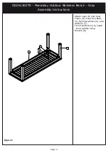 Preview for 4 page of SEI OD261300TX Assembly Instructions Manual