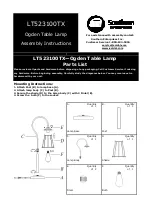 Предварительный просмотр 1 страницы SEI Ogden LT523100TX Assembly Instructions