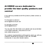 Preview for 16 page of Seidio G2500 User Manual