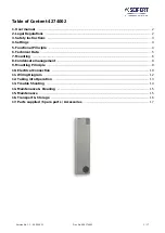 Seifert 4274002 Manual preview