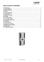 Preview for 1 page of Seifert 750621B001 User Manual