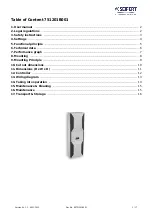 Seifert 751201B001 User Manual preview