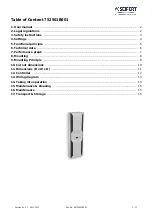 Предварительный просмотр 1 страницы Seifert 752501B001 User Manual