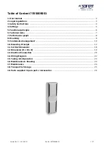 Preview for 1 page of Seifert 755500B001 User Manual