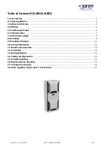 Preview for 1 page of Seifert 84120001-BZBG User Manual