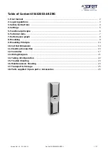 Preview for 1 page of Seifert 854020034-BZBG User Manual