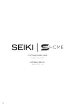 Предварительный просмотр 24 страницы Seiki S HOME SC-1000AU7TL Instruction Manual