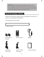 Предварительный просмотр 4 страницы Seiki SB060D Instruction Manual