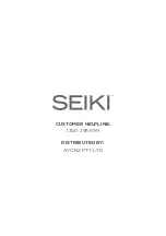 Предварительный просмотр 20 страницы Seiki SC-7500AU6A Installation Manual