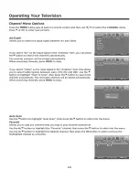 Preview for 20 page of Seiki SC601GS Instruction Manual