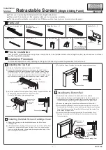 Seiki SCREEN SYSTEMS MX-0710E Installation Manual preview