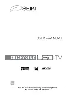 Seiki SE32HY01UK User Manual preview