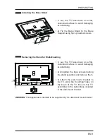 Предварительный просмотр 9 страницы Seiki SE39UY04EC Operating Instructions Manual