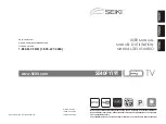 Seiki SE40FY19B User Manual предпросмотр