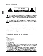 Preview for 4 page of Seiki SE421TT Instruction Manual