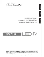 Предварительный просмотр 1 страницы Seiki SE42UM User Manual