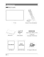 Предварительный просмотр 5 страницы Seiki SE50UY04-1 User Manual