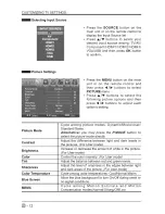 Preview for 13 page of Seiki SE50UY04-1 User Manual