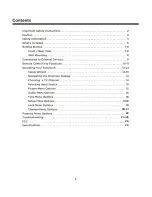 Preview for 3 page of Seiki SE551GS User Manual