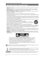 Предварительный просмотр 3 страницы Seiki SE65JY25 User Manual