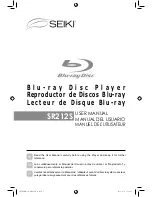 Preview for 1 page of Seiki SR212S User Manual