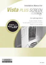 Seiki Vista Plus Screen Installation Manual preview