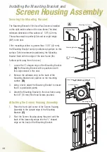 Предварительный просмотр 10 страницы Seiki Vista Plus Screen Installation Manual