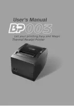 Seiko Epson BP-003 Series User Manual preview