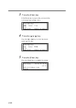 Preview for 70 page of Seiko I Infotech LP-1020-MF User Manual