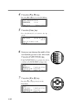 Preview for 86 page of Seiko I Infotech LP-1020-MF User Manual