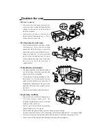 Preview for 8 page of Seiko Precision BX-900 Owner'S Manual