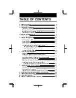 Preview for 4 page of Seiko Precision QR-395 User Manual