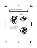 Предварительный просмотр 9 страницы Seiko Precision QR-395 User Manual